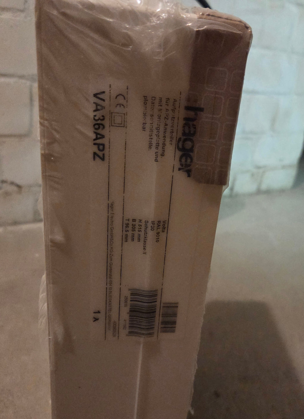 Hager VA36APZ Verteiler NEU OVP