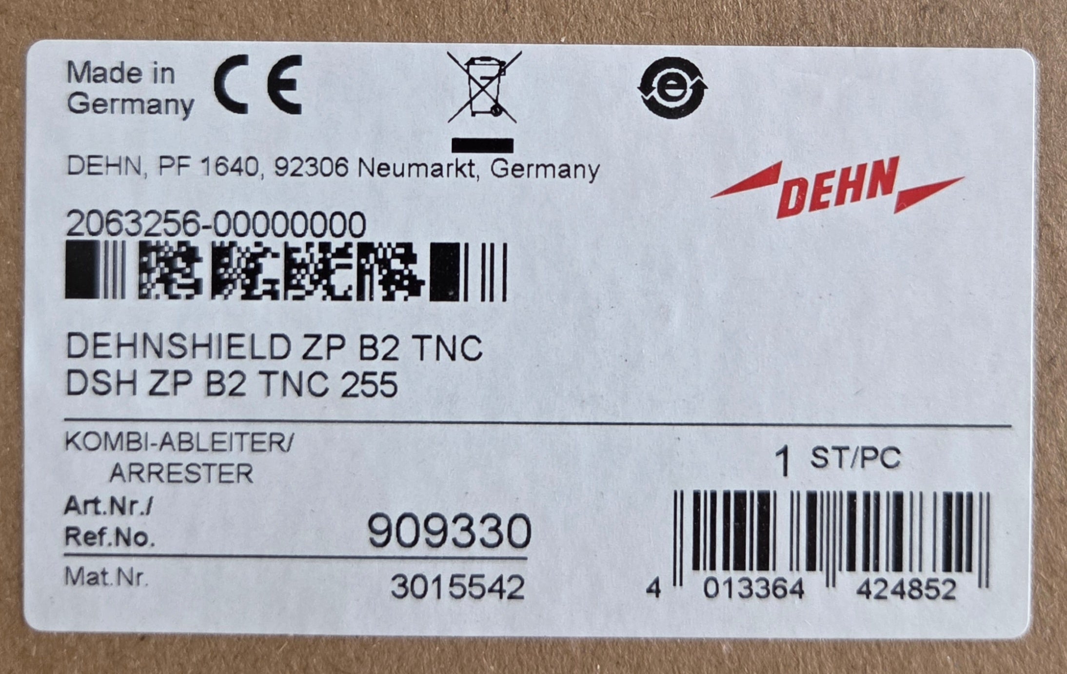 Dehn 909330 Kombi Ableiter Überspanungsschutz TN-C NEU OVP