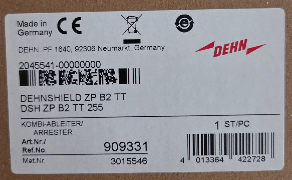 Dehn 909331 Kombi Ableiter Überspanungsschutz TT/TN-S NEU OVP