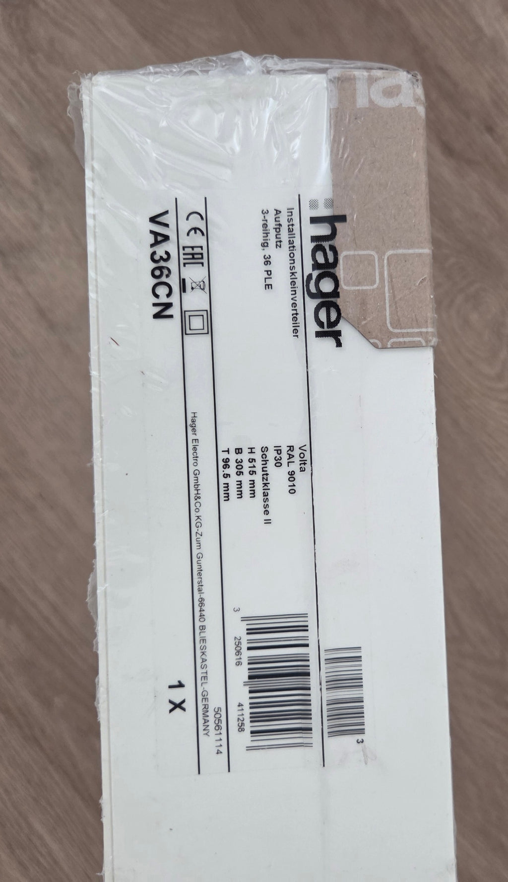 Hager VA36CN Verteiler NEU OVP
