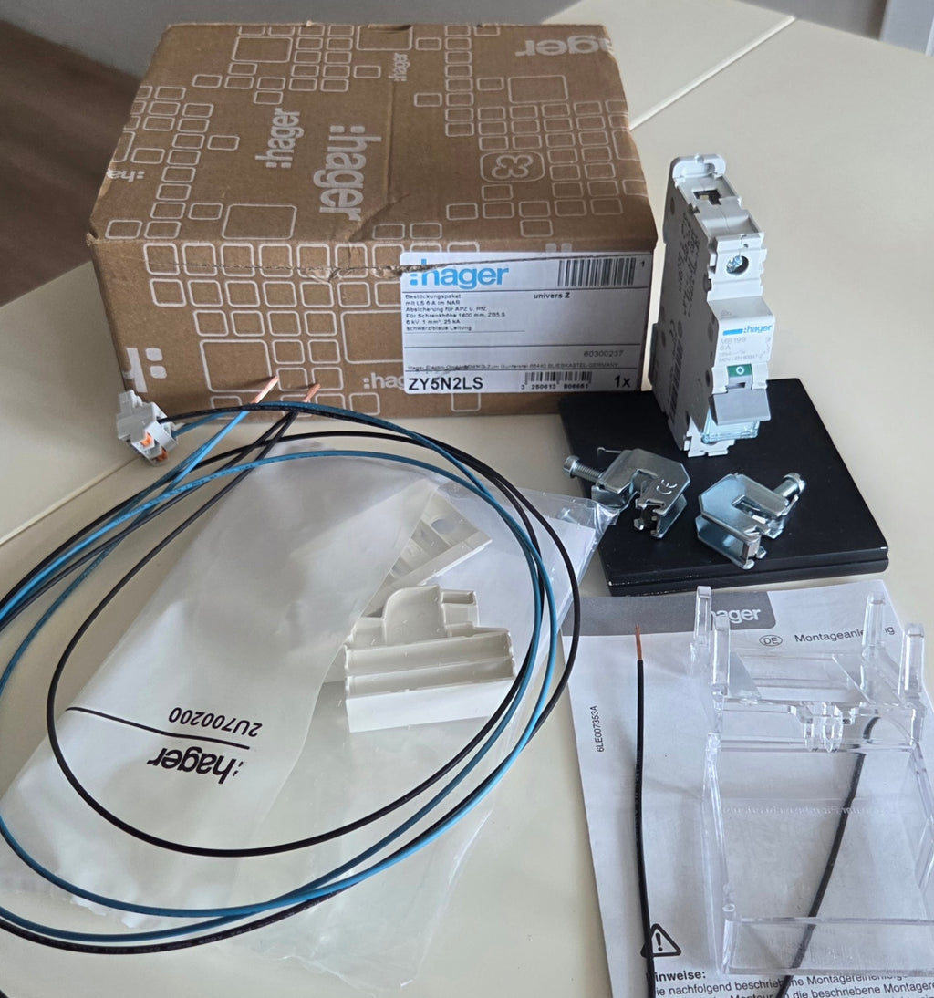 Hager ZY5N2LS Bestückungspakete NEU OVP