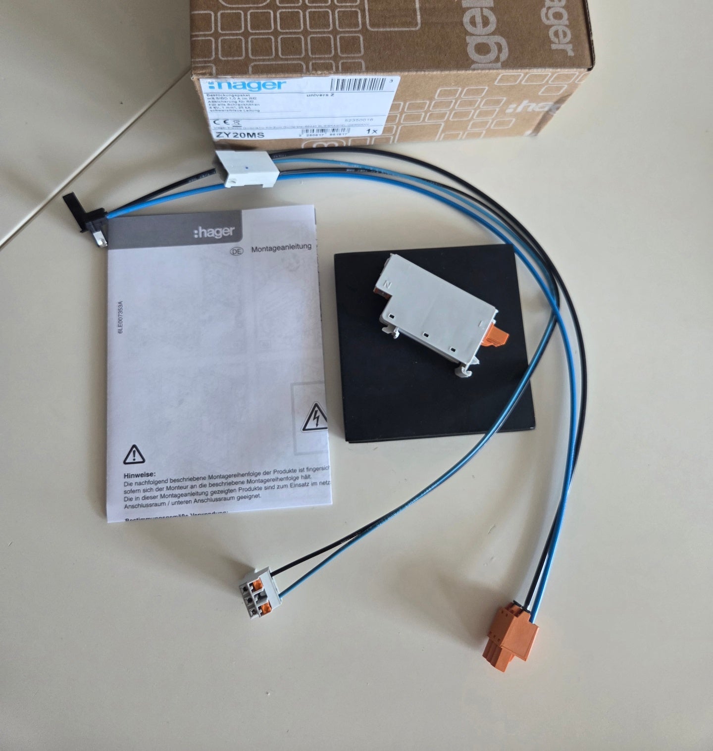 Hager ZY20MS Bestückungspakete NEU OVP