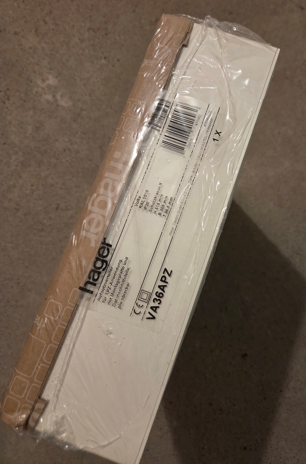 Hager VA36APZ Verteiler NEU OVP