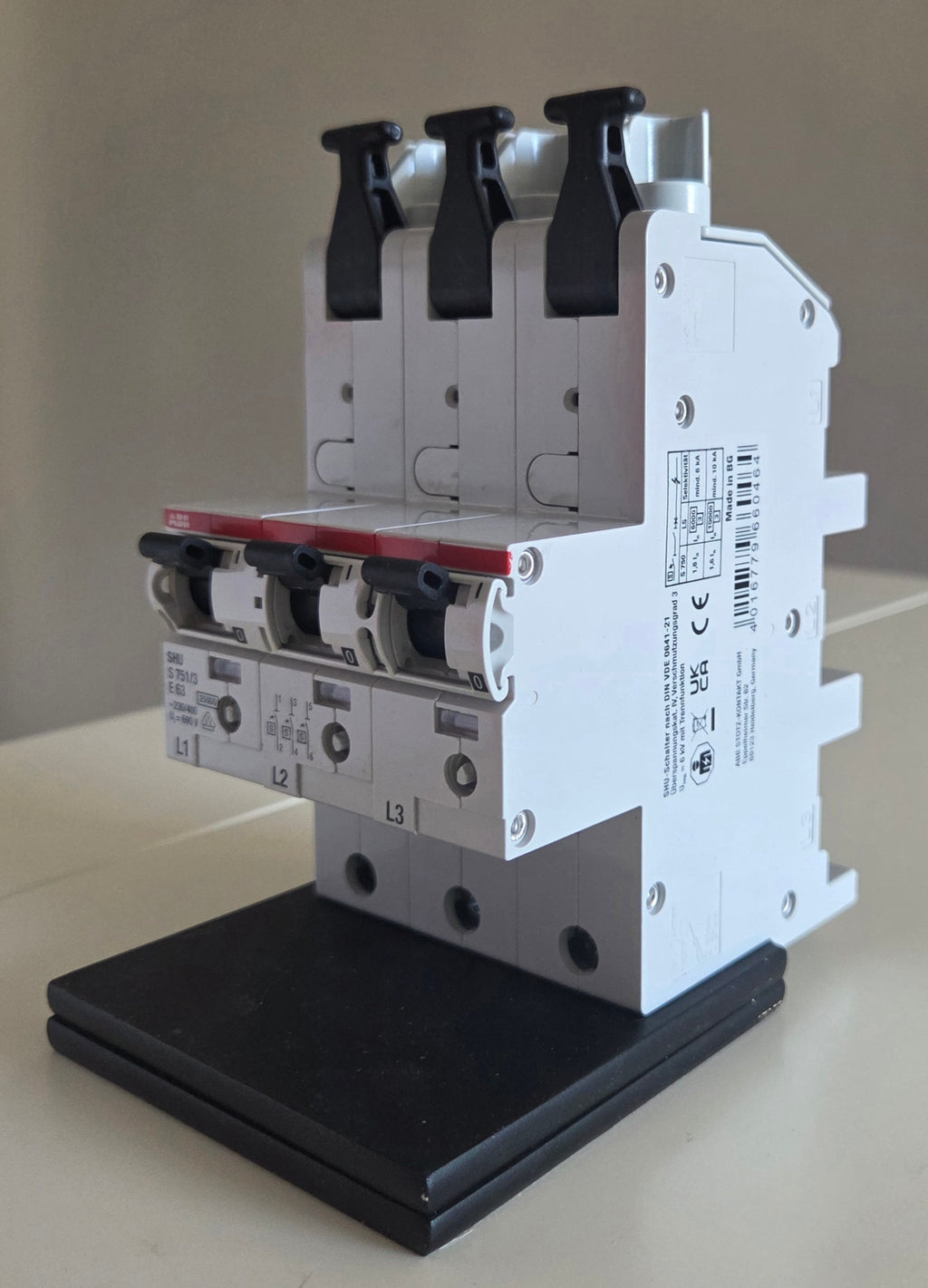 ABB 2CDS  781 001 R4632 SLS-Schalter 63A Sammelschiene  NEU OVP