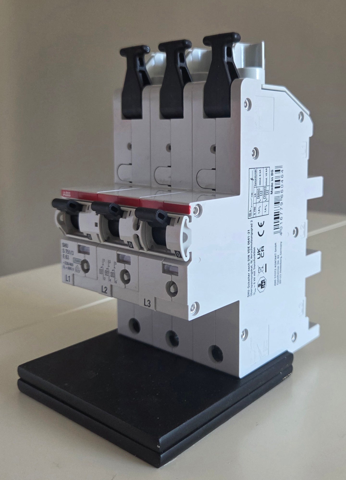 ABB 2CDS  781 001 R4632 SLS-Schalter 63A Sammelschiene  NEU OVP