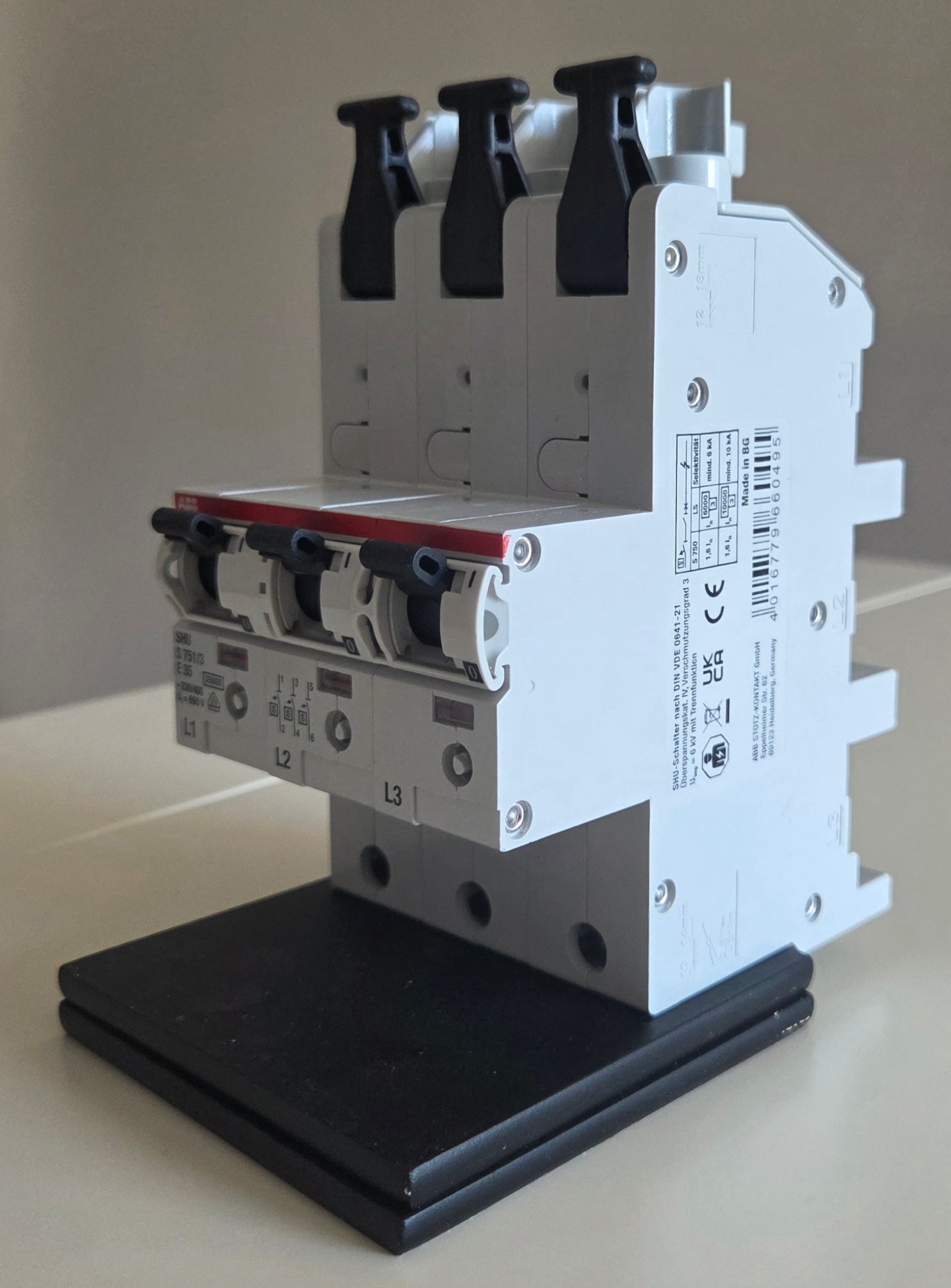 ABB 2CDS  781 001 R4352 SLS-Schalter 35A Sammelschiene  NEU OVP