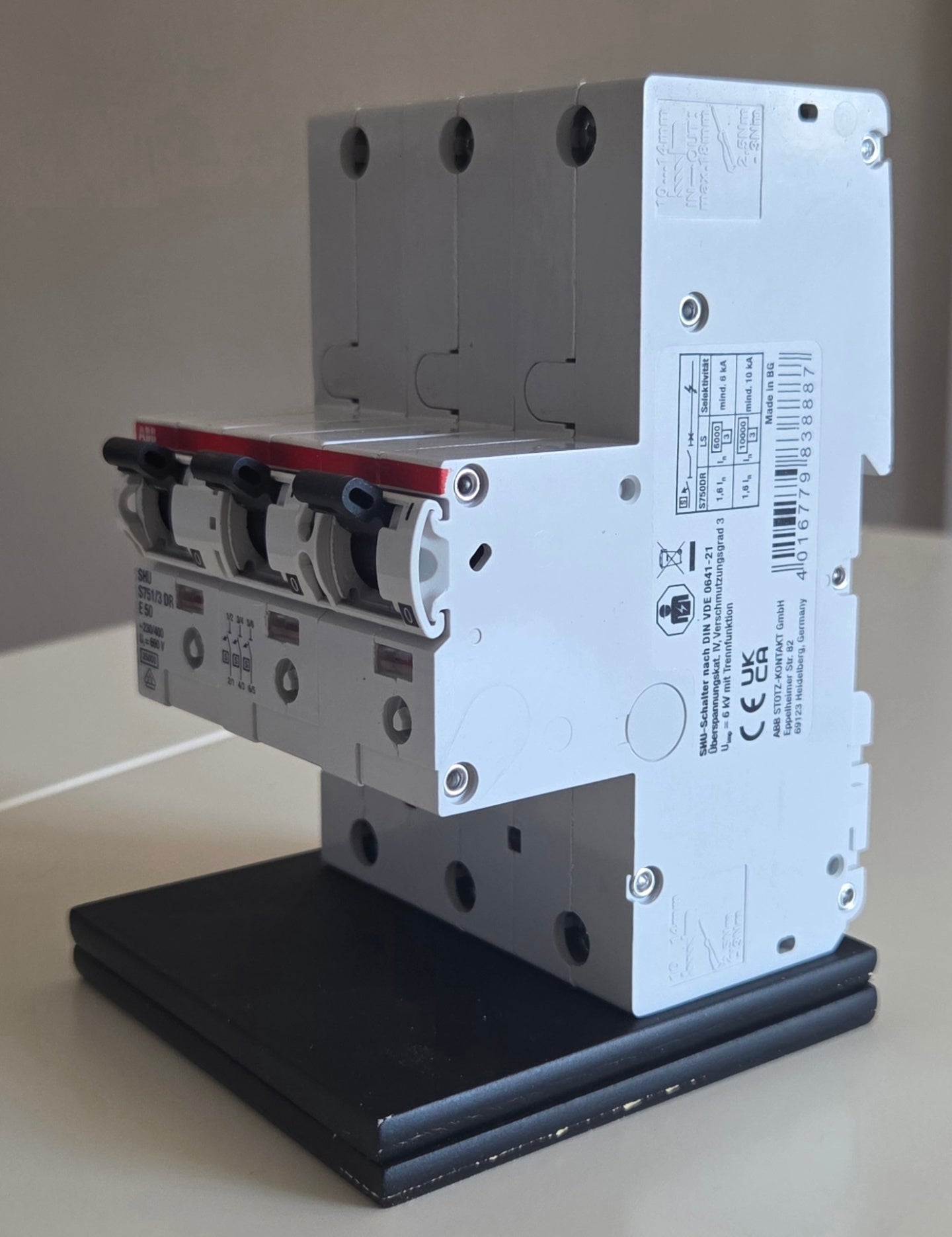 ABB 2CDH 781 001 R2502 SLS-Schalter 50A Hutschiene NEU OVP