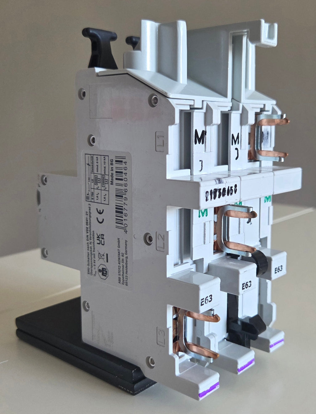 ABB 2CDS  781 001 R4632 SLS-Schalter 63A Sammelschiene  NEU OVP