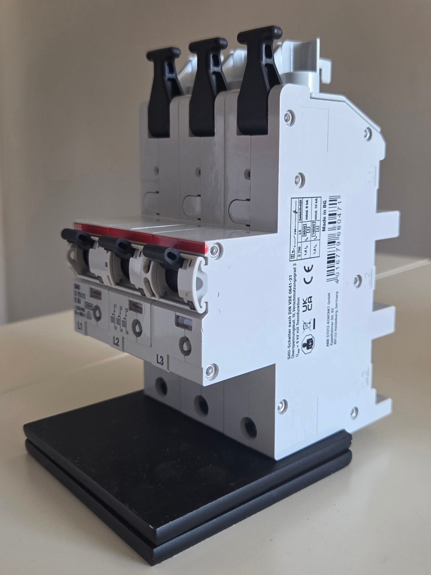 ABB 2CDS  781 001 R4502 SLS-Schalter 50A Sammelschiene  NEU OVP