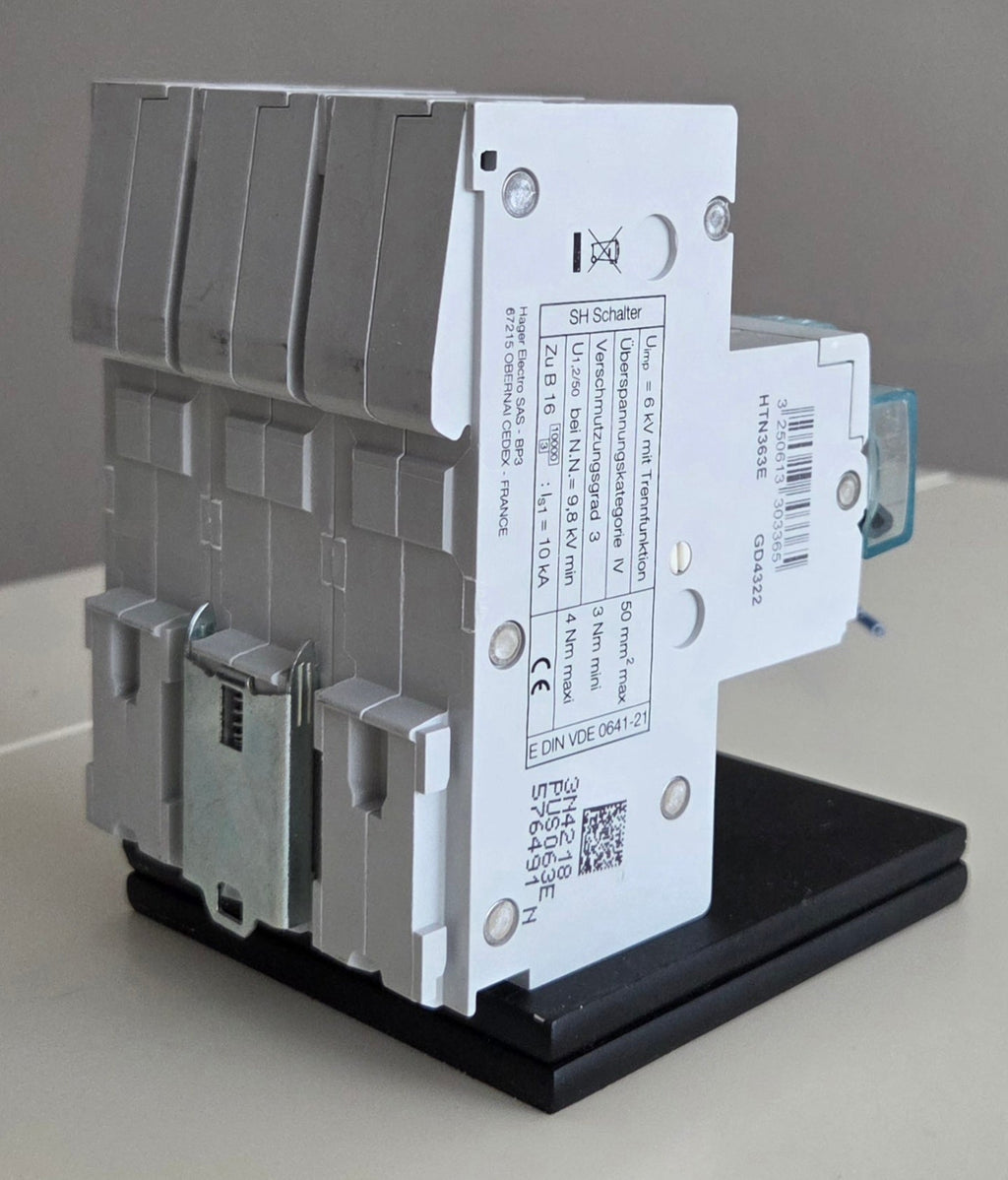 Hager HTN363E SLS-Schalter Hutschiene 63A NEU OVP