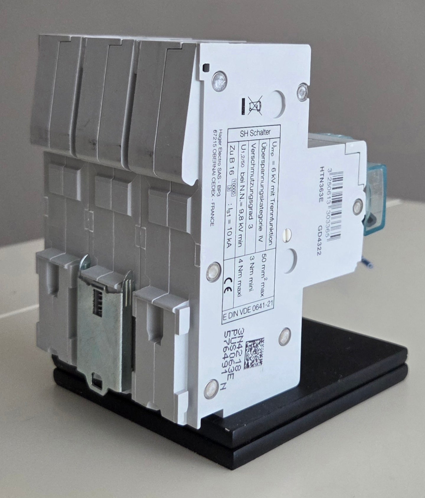 Hager HTN363E SLS-Schalter Hutschiene 63A NEU OVP