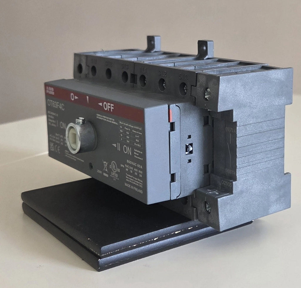 ABB OT63F4C Lasttrennschalter 4-polig 63A 1SCA105369R1001 mit Knebelgriff NEU OVP