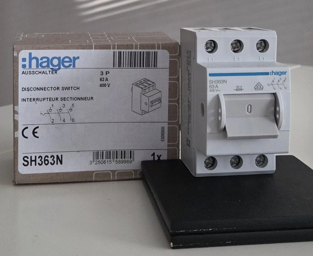 Hager SH363N Lasttrennschalter NEU OVP